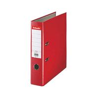 Esselte, 1x Classeur A4 à Levier, Rouge, Dos de 75 mm, Plastique, 11253