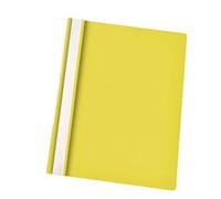 Esselte 28318 VIVIDA Chemises à Lamelle A4 en Plastique Capacité 160 Feuilles, Jaune, Lot de 25