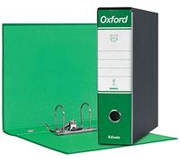 Esselte 390783180, Classeur Oxford, format commercial, carton, dos 8 cm pour classeur, boîte de 6 pièces, vert