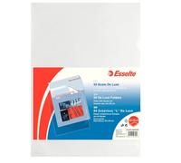 Esselte 395084000 Deluxe Copy Safe Pack de 50 Pochettes Coin, 22 x 30 cm, PPL