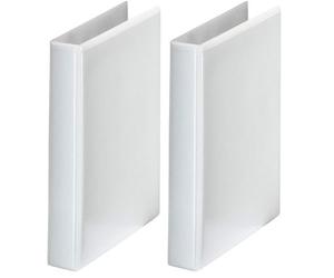 Esselte 46571 Classeur personnalisable Format A5 Blanc (Lot de 2)
