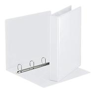Esselte 49703 Lot de 10 classeurs de présentation à 4 anneaux en D Blanc Format A4 30 mm