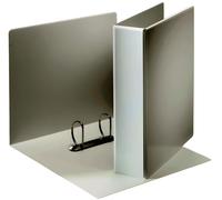 Esselte 49742 Classeur à anneaux de présentation, avec pochettes, A4, PP, 2 anneaux, 50 mm, blanc