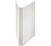 Esselte - 55292 - Classeur à Anneaux personnalisable - A4 Maxi - Capacité de 230 feuilles - Carton recouvert de polypropylène - 4 anneaux - Blanc Anneaux 25 mm (Lot de 5)