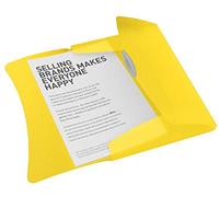 ESSELTE 624045 - Carpeta de gomas VIVIDA con 3 solapas DIN A4 color amarillo