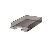 Esselte Corbeille à Courrier A4, Transparent Fumé, Europost, 623604
