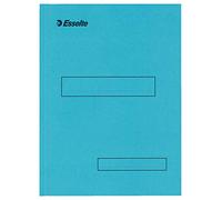 Esselte Sous-dossier kraft dossier suspendu 2 rabats 23 x 31 cm 160 g bleu - Carton de 100