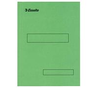 Sous-dossier kraft dossier suspendu 2 rabats Esselte 23 x 31 cm - vert - Carton de 100