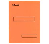 Sous-dossier kraft dossier suspendu 2 rabats Esselte 23 x 31 cm - orange - Carton de 100