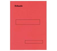 Sous-dossier kraft dossier suspendu 2 rabats Esselte 23 x 31 cm - rouge - Carton de 100