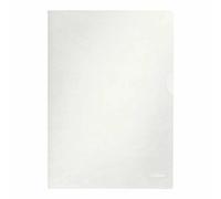 Esselte Chemise coins papier Leitz A4 160 g avec fenêtre Paquet de 100 Incolore