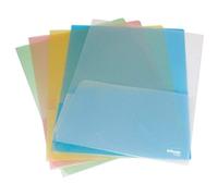 Chemise double poches Esselte polypropylène translucide A4 couleurs assorties