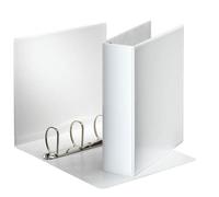 ESSELTE Classeur 4 Anneaux Personnalisable Blanc