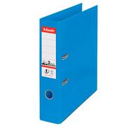 Esselte - Classeur à levier N°1 A4 - Plastique, dos 75 mm - Bleu - Lot de 1
