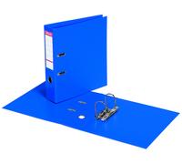 Classeur à levier plastifié Esselte Standard A4 - Dos 7,5 cm - Bleu foncé