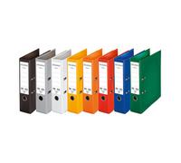 Esselte Classeur à levier A4 Chromos Plus - Carton 23/10e - Dos 8 cm - Assortis Classique