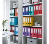 Esselte Classeur à levier N°1 Power A4 - Lot de 10 - Bleu