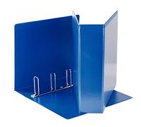ESSELTE Classeur Display en PP personnalisable (2 poches) à anneaux 4-65 - Q - f.to maxi - bleu - 394758500