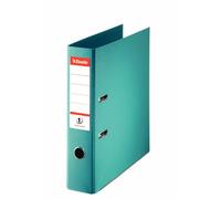 Esselte, Classeurs à levier A4 N°1, Turquoise, Dos de 75 mm, Plastique, Lot de 1, Gamme Vivida, 811550