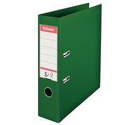 Esselte - Classeur à levier A4 Vivida - Vert - Dos 75 mm - Plastique - 811360