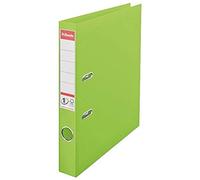 Esselte - Classeurs A4 à Levier, Vert, Dos de 52 mm, Plastique, Gamme Vivida, 624073, 1 unité