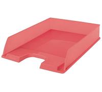 Esselte Colour'Breeze 628453 Lot de 10 corbeilles à courrier empilables A4 pour Documents, catalogues, brochures et Magazines, pour la Maison/Le Bureau, Corail