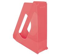 Esselte Colour'Breeze 628455 Lot de 10 porte-revues A4 pour documents, catalogues et brochures pour la maison/le bureau, l'organisation du bureau, corail