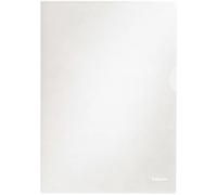 Esselte Chemise coins papier Leitz A4 160 g avec fenêtre Paquet de 100 Incolore
