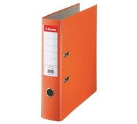Esselte Dossier DIN A4, série O, largeur du dos 75 mm, plastique, lot de 1, 11234, large, orange