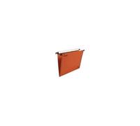 Esselte Dossier Suspendu Vertical Tiroir, Fond V, A4, Lot De 10, Onglets Inclus, Orange, Orgarex Vmg Visioplus, 49965