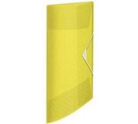 Chemises à élastiques 3 rabats plastique format A4 - Esselte ColourBreeze - bleues