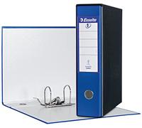 Esselte Eurofile Classeur à levier avec couvercle en plastique Format protocole Dorso 8 cm Bleu