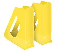 Esselte Europost Porte-revues Jaune Lot de 10