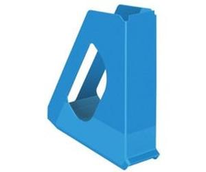 Esselte europost - vivida porte-revue en polystyrène a4 68 mm - bleu 623937 G