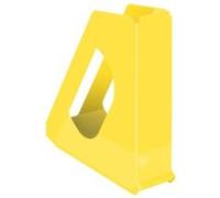 Esselte europost - vivida porte-revue en polystyrène a4 68 mm - jaune 623936 G