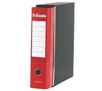 ESSELTE G73 Essentials 390773160 Enregistreur - F.to commercial dos 8 cm - Rouge - Lot de 6