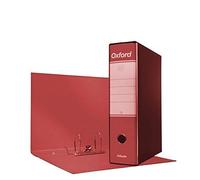 Esselte G83 Oxford Classeur À Anneaux Avec 8 Cm Dos Dorso 8 Cm F. À Commerciale Rouge