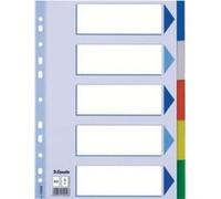 Esselte intercalaire en plastique, unis, a4, pp, 5 positions esselte group 15259 G
