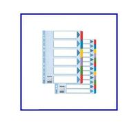 Esselte Intercalaires En Carton, Uni, A4, 6 Pcs, Plusieurs