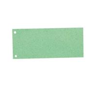 Esselte Intercalaires Trapèze de Séparation, Carton 1/3 Feuille A4, Lot de 100, Extra-Large, Vert, 100% Recyclé, 20997
