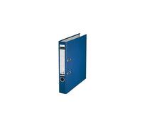 Esselte-Leitz 10155035 Classeur À Levier En Plastique 180 A4 Dos Étroit Et Encoches Bleu
