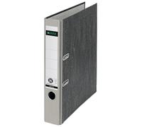 Esselte-Leitz 10505085 Classeur standard 180° format A4 et dos étroit avec encoches (Gris)