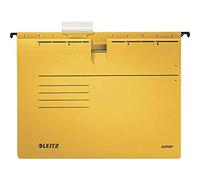 Esselte-Leitz 19843015 Lot de 5 chemises suspendues en carton Alpha (Jaune) (Import Allemagne)