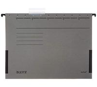 Esselte Leitz 19863085 Lot de 5 dossiers suspendus latéraux en carton Alpha avec porte-étiquette (Gris) (Import Allemagne)