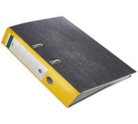 Esselte-Leitz 220120 Centra Classeur A4 standard dos large avec encoches (Jaune) (Import Allemagne)
