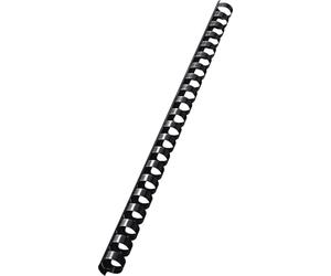 Esselte-Leitz 37580 Lot de 100 reliures spirale en plastique A4, 14 mm, pour 125 pages (Noir) (Import Allemagne)