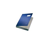 Leitz Parapheur 57000035 – couverture en carton plastifié, 20 compartiments, bleu (Import Allemagne)