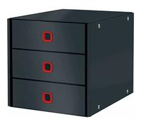 Esselte Leitz Boîte à tiroirs Click & Store Cosy gris DIN A4 avec 3 tiroirs