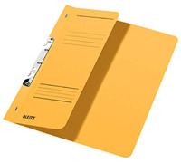Esselte Leitz Lot de 12 classeurs à fente avec couverture avant 1/2 Format A4 Jaune
