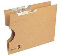 Esselte-leitz pendelmappe extra large sur le côté en carton (marron)